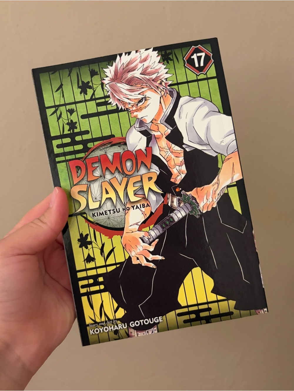 Demon Slayer Volume 17 Manga